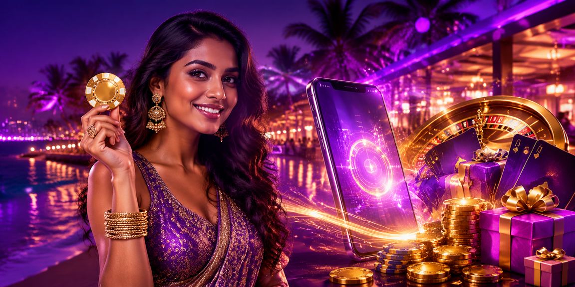 User enjoying sports betting on mobile device at Goa beach